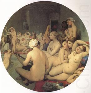 Jean Auguste Dominique Ingres The Turkish Bath (mk05) china oil painting image